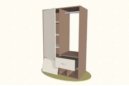 Modèle de meuble Domobois - Armoire